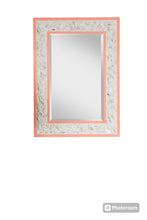 Load image into Gallery viewer, Custom Lacquer Tabby Oyster Shell Mirror | Oyster Shell Decor
